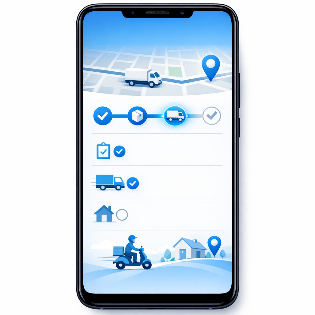 Delivery Tracking Interface