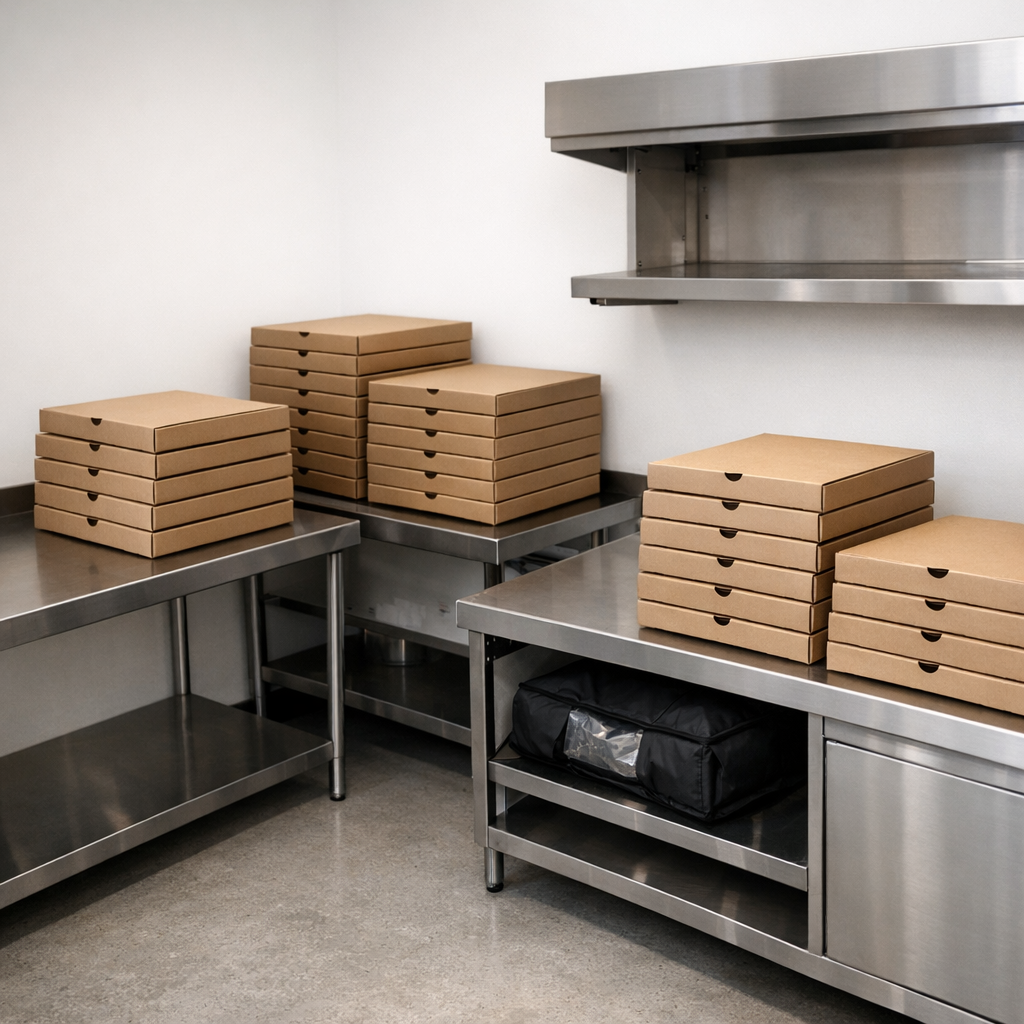 Delivery dispatch area